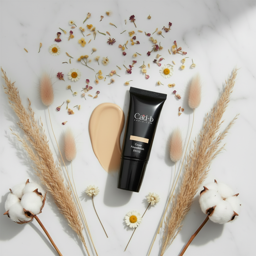 Full Coverage Foundation For Dry Skin and For Oily Skin - Butter - Paraben Free - Matte Finish