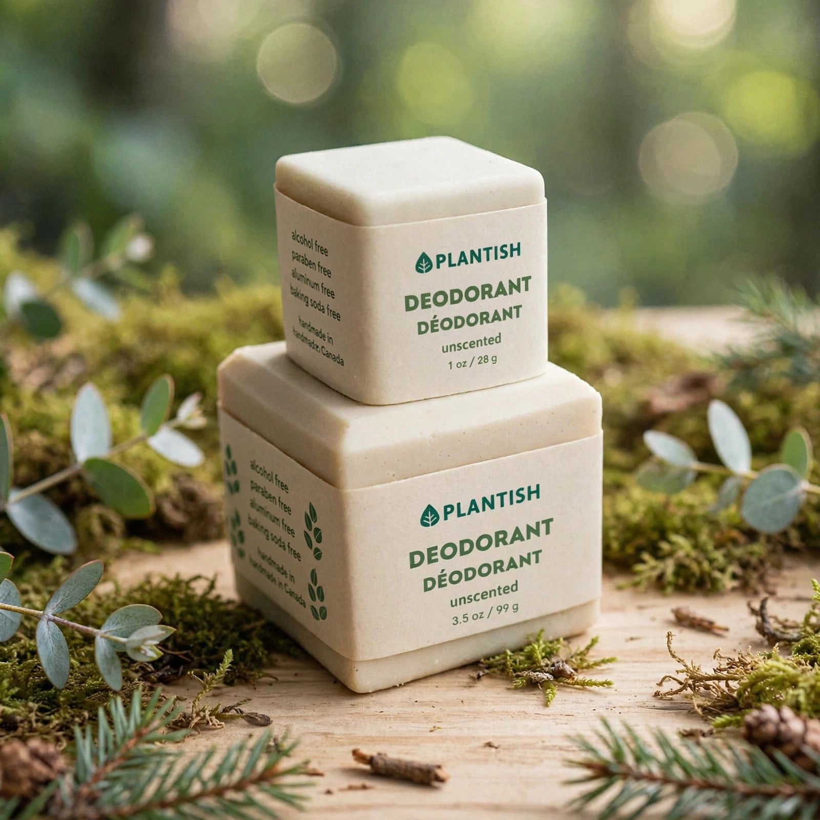 Zero Waste Deodorant Bar - Unscented