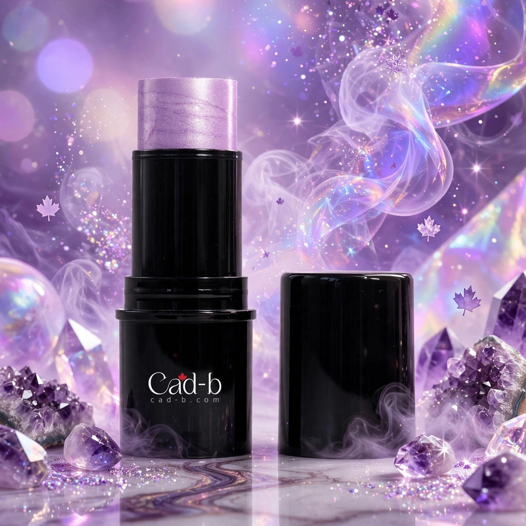 Highlighter Stick – Lavender Light- Vitamin C, A & E | Buildable Glow | Cruelty-Free, Paraben-Free