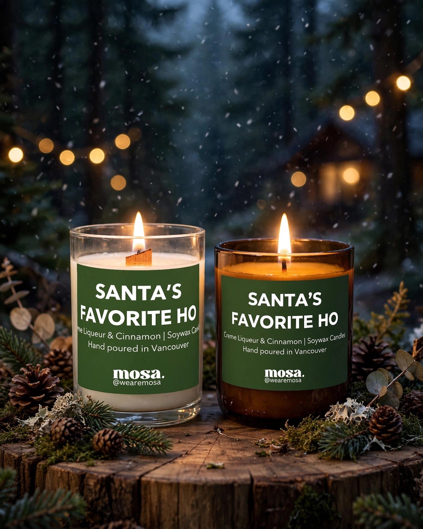 Crème Liqueur & Cinnamon Scented Soy Candle
