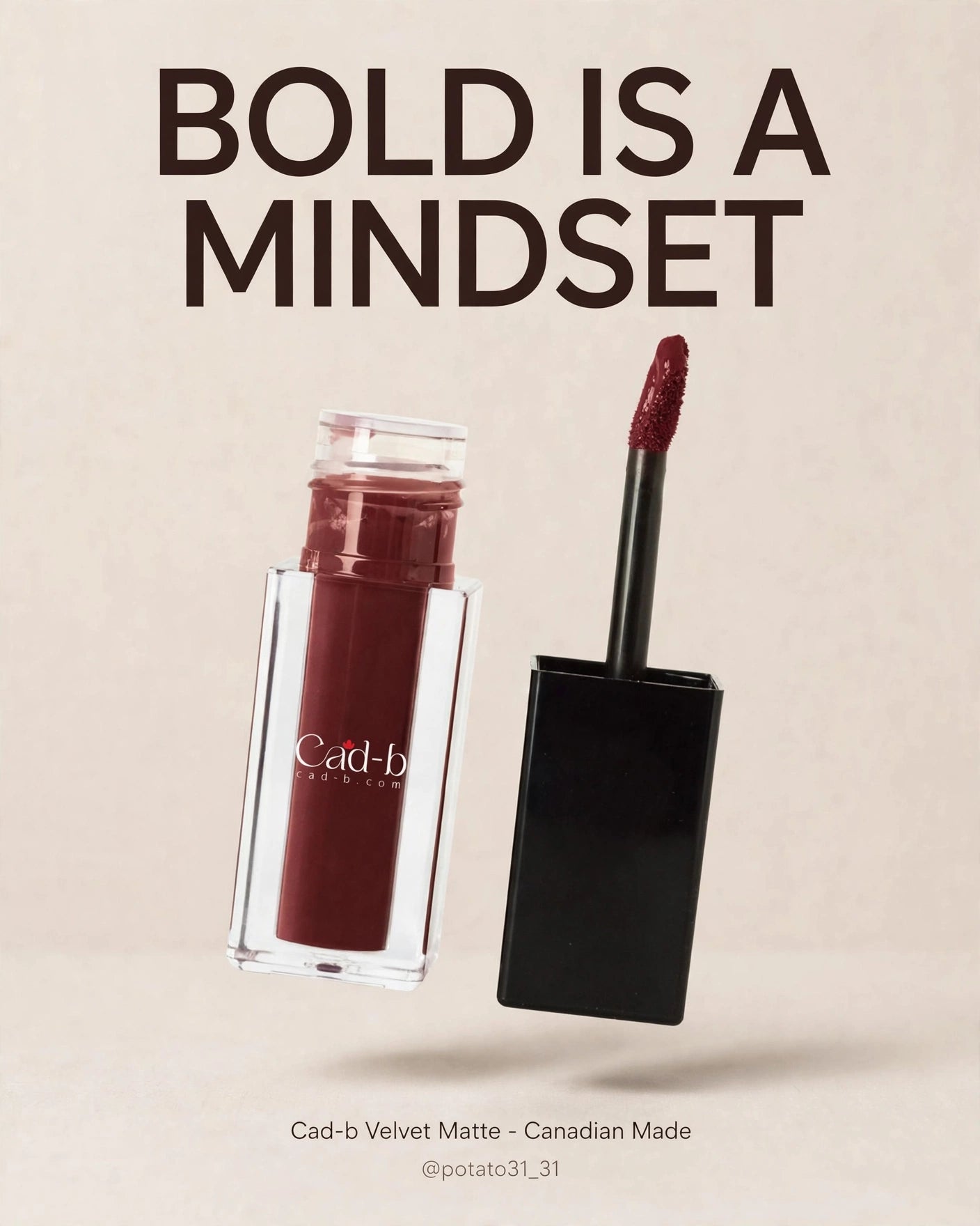 Liquid Cream Lipstick with Vitamin E - Full Coverage & Velvet Finish