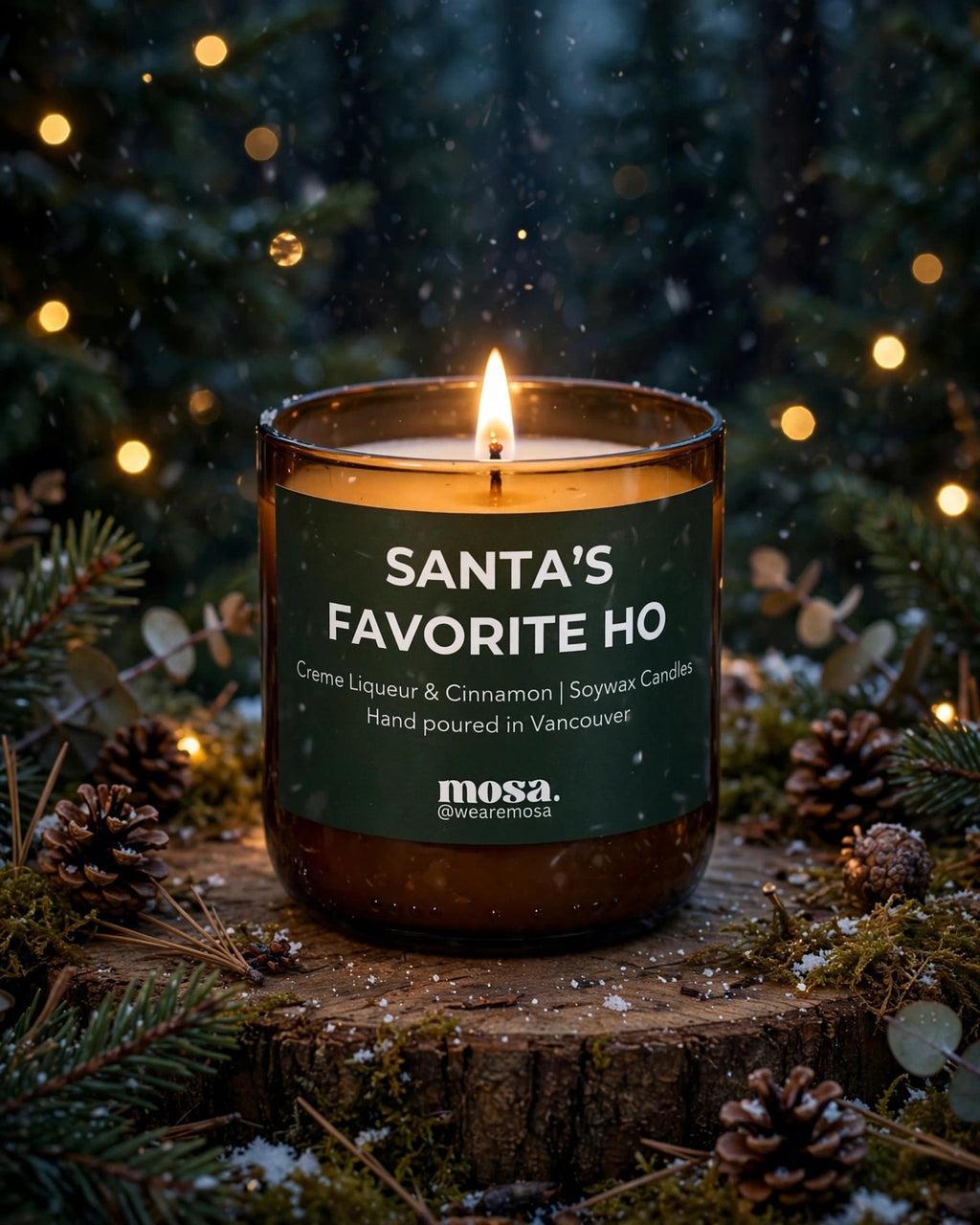 Crème Liqueur & Cinnamon Scented Soy Candle