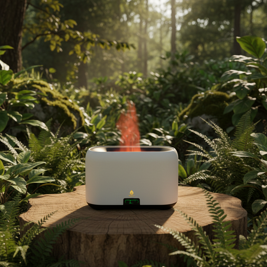 Pursonic Essential Oil FlameGlow Aromatherapy Diffuser