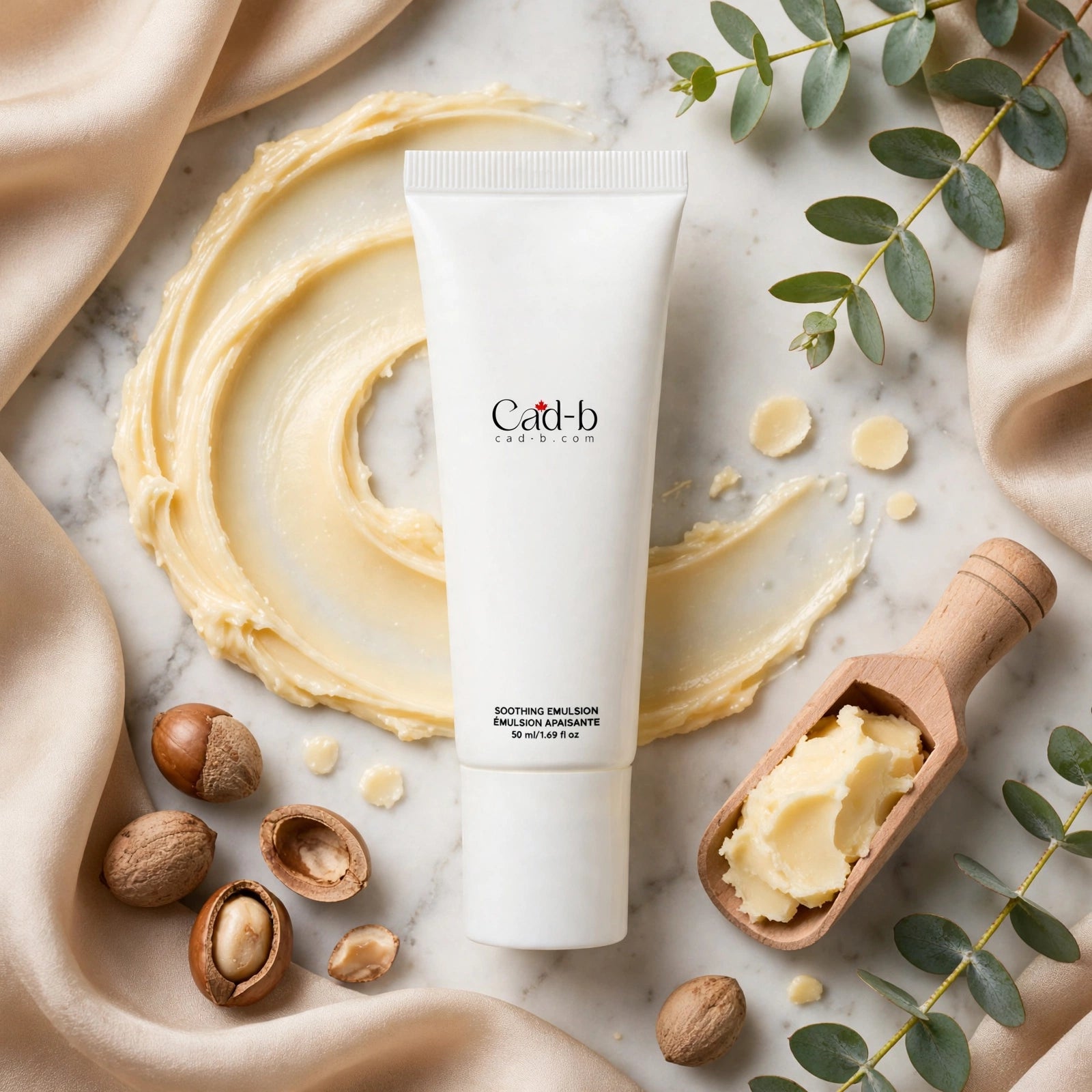 Soothing Emulsion - Lightweight Hydrating Face Moisturizer with Shea Butter Extract & Rice Ferment for Smooth, Elastic Skin