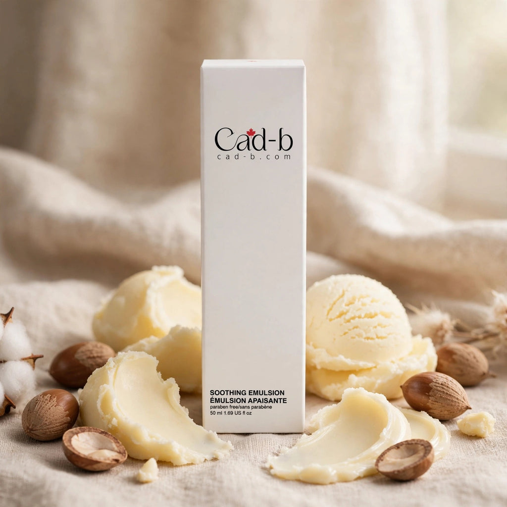Soothing Emulsion - Lightweight Hydrating Face Moisturizer with Shea Butter Extract & Rice Ferment for Smooth, Elastic Skin