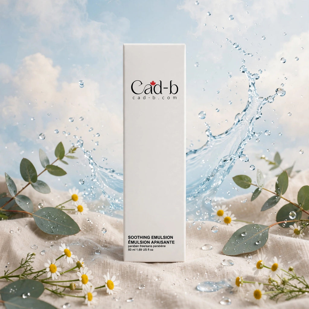 Soothing Emulsion - Lightweight Hydrating Face Moisturizer with Shea Butter Extract & Rice Ferment for Smooth, Elastic Skin