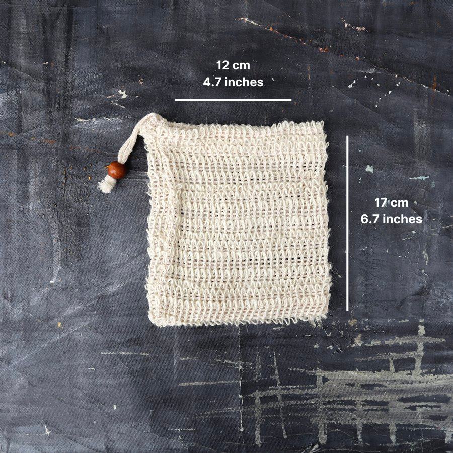 Soap Bag - Sisal Fiber Bag -
