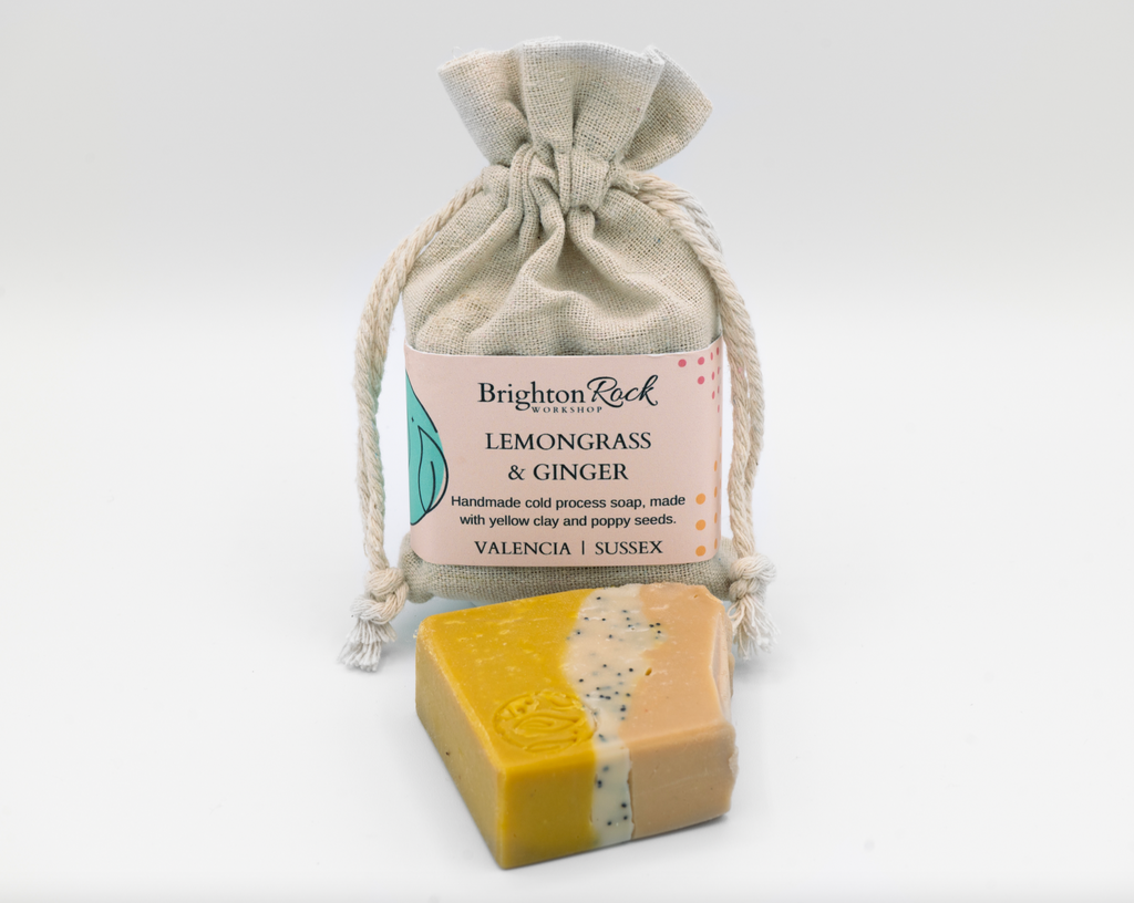 Lemongrass & Ginger Detoxifying Aromatherapy Soap