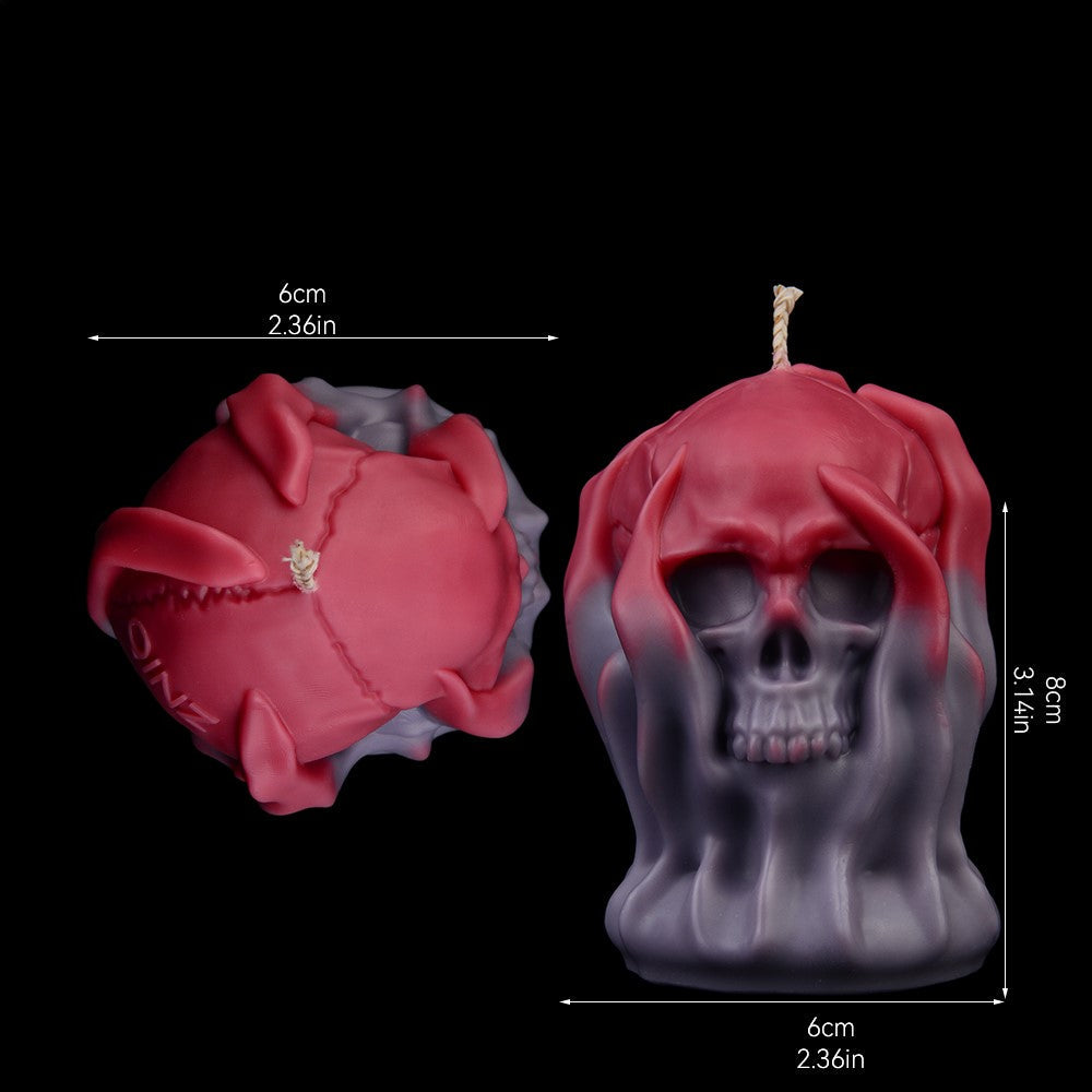 Skeleton Skull Low Temperature Aromatherapy Candle-3