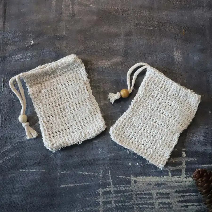 Soap Bag - Sisal Fiber Bag -